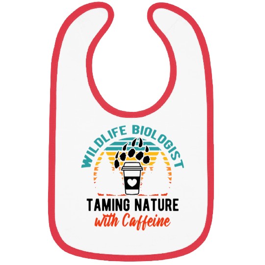 Wildlife Biologist Taming Nature with Caffeine Bibs