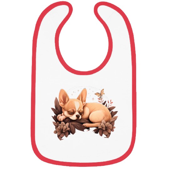 Chihuahua | Sunday Sleep Cute Dog Good Night Bibs