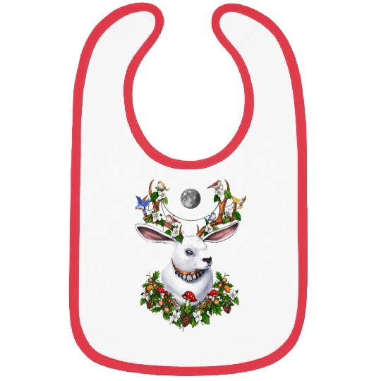 Jackalope Rabbit Bibs