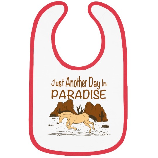 JUST ANOTHER DAY IN PARADISE Bibs