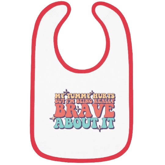 My Tummy Hurts Funny Lactose Intolerance Tummy Bibs