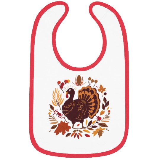 Turkeys, Harvest, and Gratitude Bibs