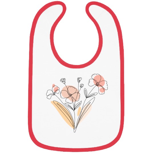 Wildflowers Flowers Nature Bouquet Bibs
