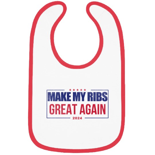 Make my ribs great again Bibs