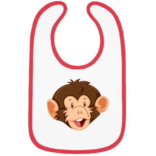 Monkey face Bibs