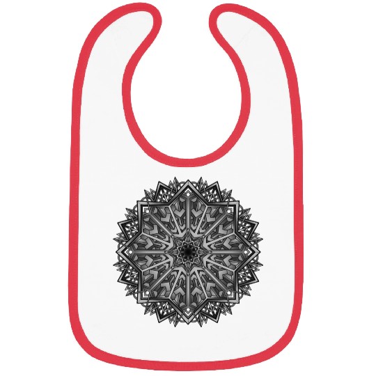 Dark Magic Mandala Bibs