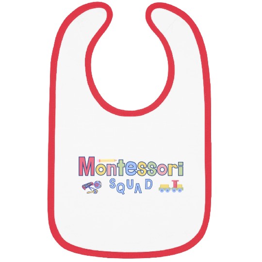 Montessori Squad - back to school Bibs