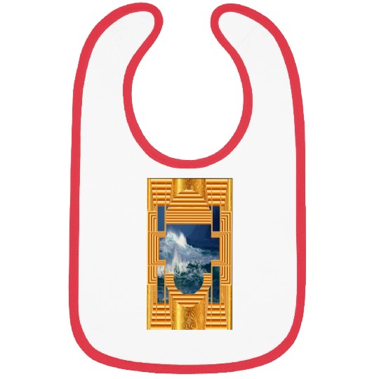 Gold girl's Bibs retrieve