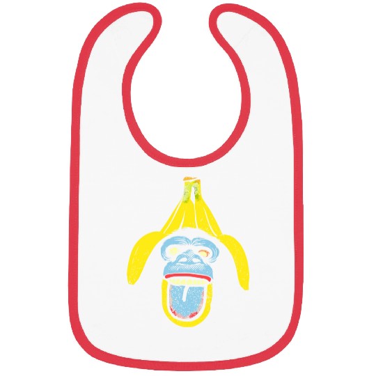 Banana Monkey Bibs