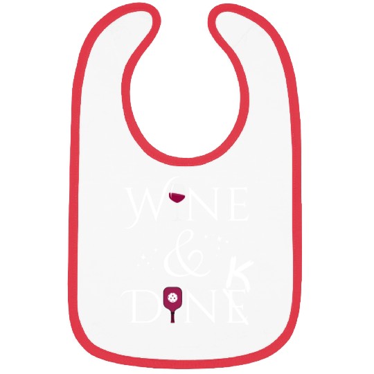 Wine & Dink Pickleball Bibs & Accessories Dark