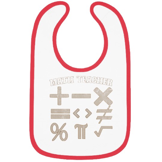 Math Teacher 1 Bibs