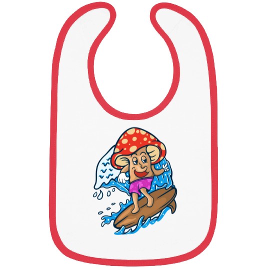 MUSHROOM SURF Bibs