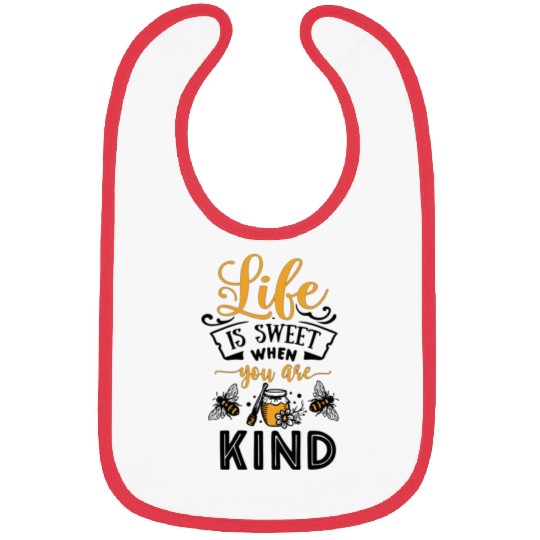 Life Is Sweet Bibs