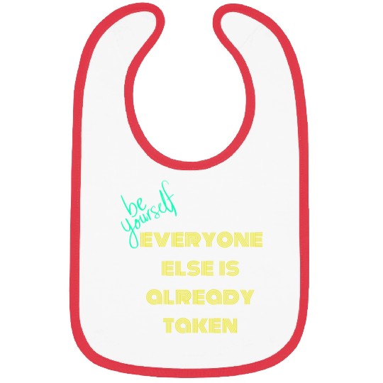Unique Identity Bibs - Be Yourself