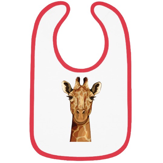 Giraffe Head Bibs
