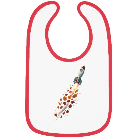 Autumn rocket - leaf-driven flight Bibs