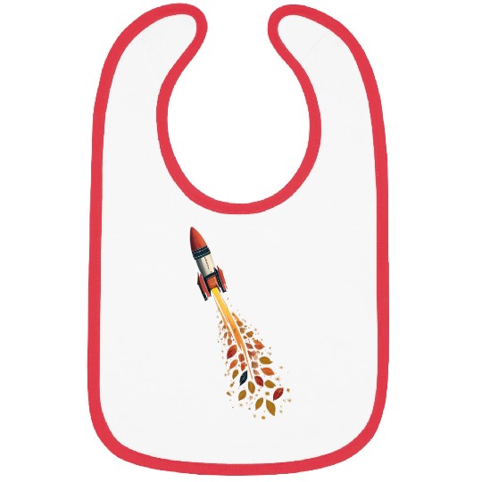 Autumn rocket - leaf-driven flight Bibs