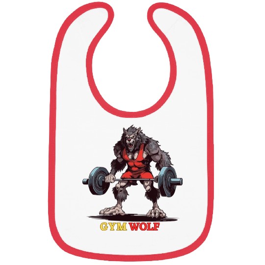 Gym Wolf Bibs