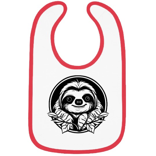 Sloth Bibs