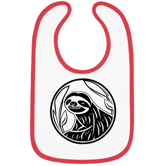 Sloth Bibs