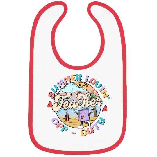 Teacher Of Duty Bibs
