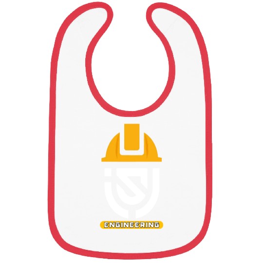 engineering: Engineer's helmet logo Bibs