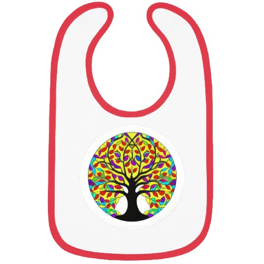 Tree: detailed, relaxing, & positive Bibs