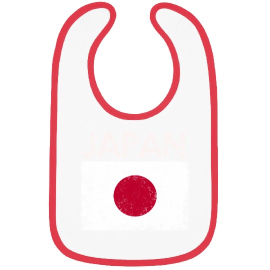 Japan Japanese Flag Pride Bibs