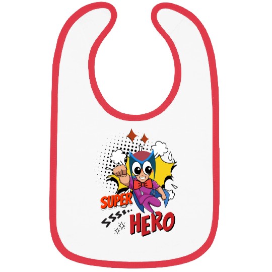 Super Hero Bibs