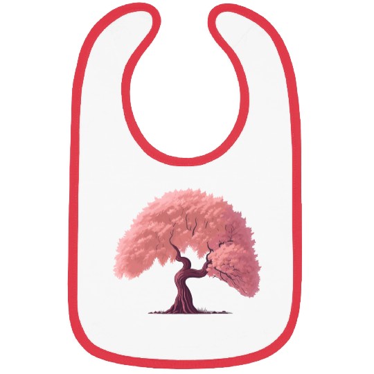 Sakura tree Bibs