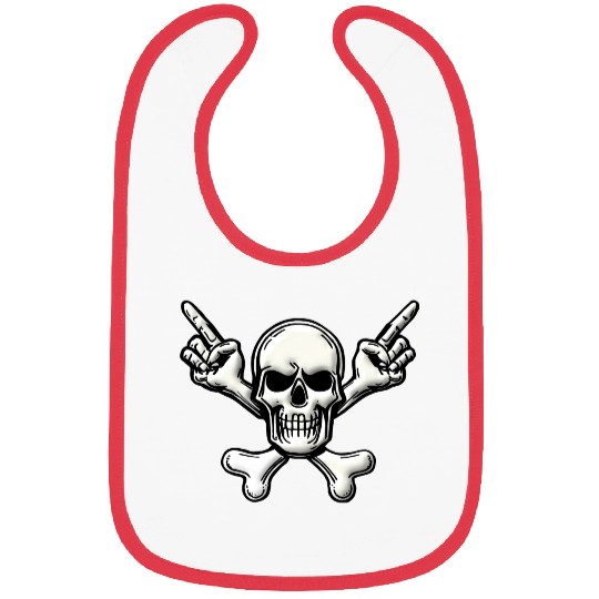 #1 Skull & Bones Bibs