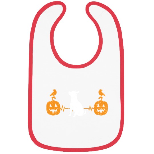 Chihuahua Halloween Puppy Trick Or Treat Dog Lover Bibs