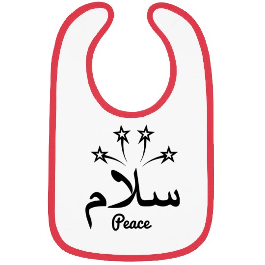 Arabian peace with stars Bibs