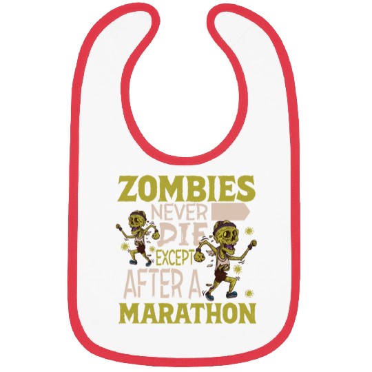 Horror Zombie Runner Half Marathon Running Jogging Bibs