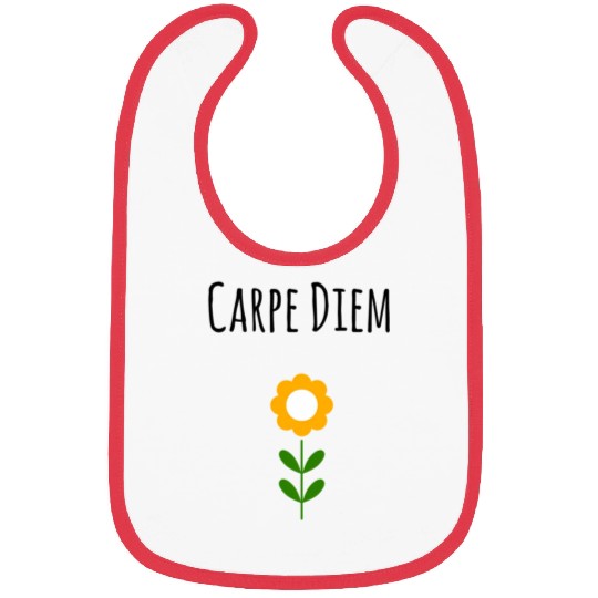 Carpe Diem Inspirational Bibs