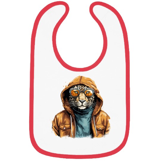 Street Style African Leopard | Leopard Lovers Bibs