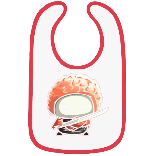 Anime Sushi Lover Nigiri Sashimi Food Manga Otaku Bibs