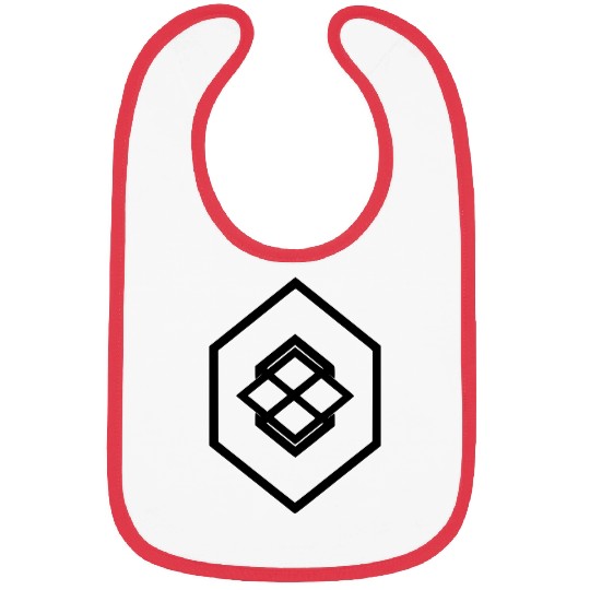 geometric design Bibs