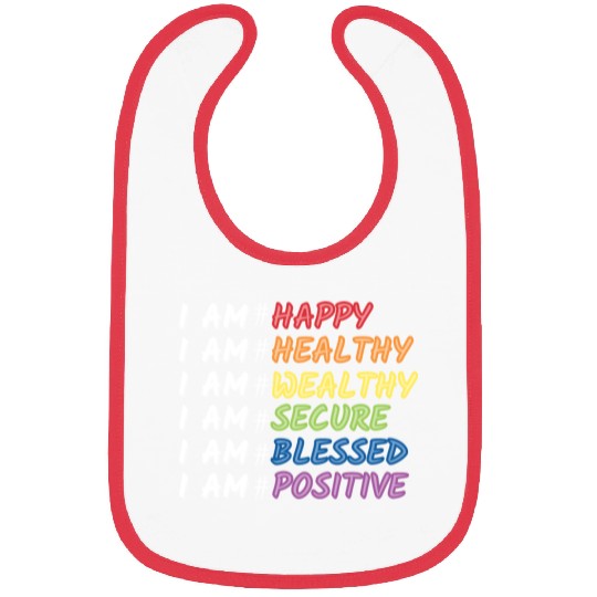 Daily Motivational Affirmation Mantra Self Love Bibs