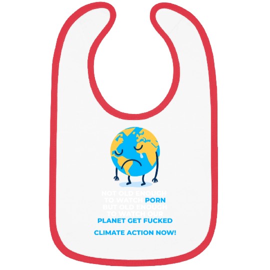 Save Our Planet Climate Action Now Bibs