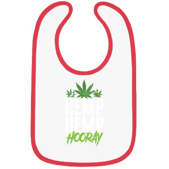 Hemp Hemp Hooray Pot Lover Bibs