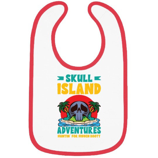 Funny Horror Pirate Pirate Ship Pirate Captain Bibs