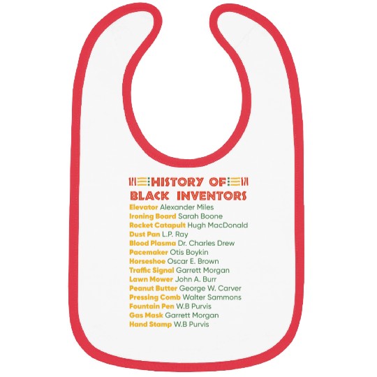 History Of Black Inventors Black History Bibs