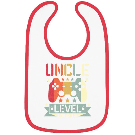 UNCLE LEVEL UNLOCKED Bibs