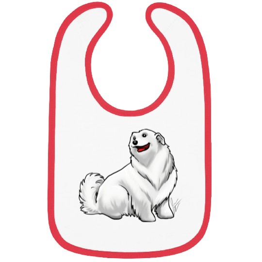 Dog Great Pyrenees White Bibs