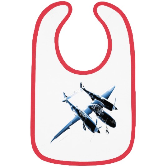 P 38 Lightning 3D Bibs