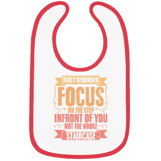 Daily Reminder Vintage Retro Affirmation A Bibs