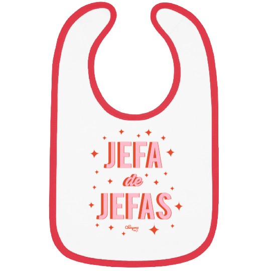 Chingona Inc Jefa De Jefas Blue Small Bibs