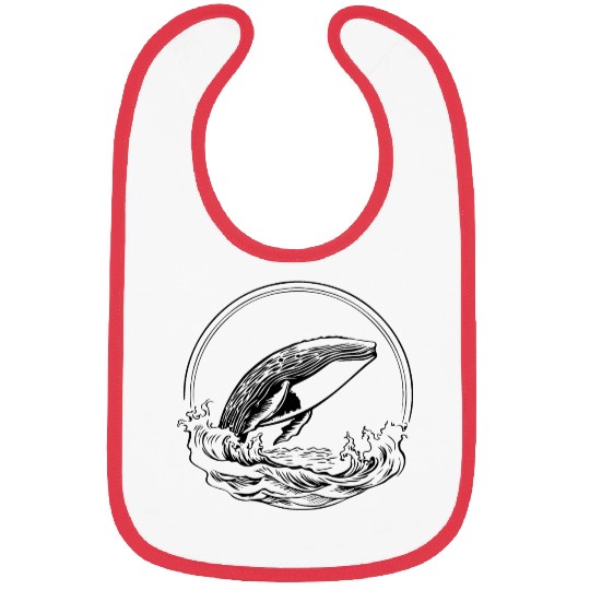 Whale Ocean Marine Bibs