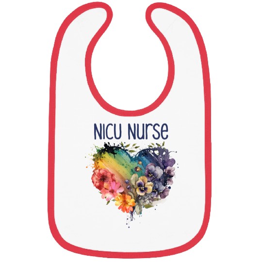 Caring Nicu Nurse Bibs